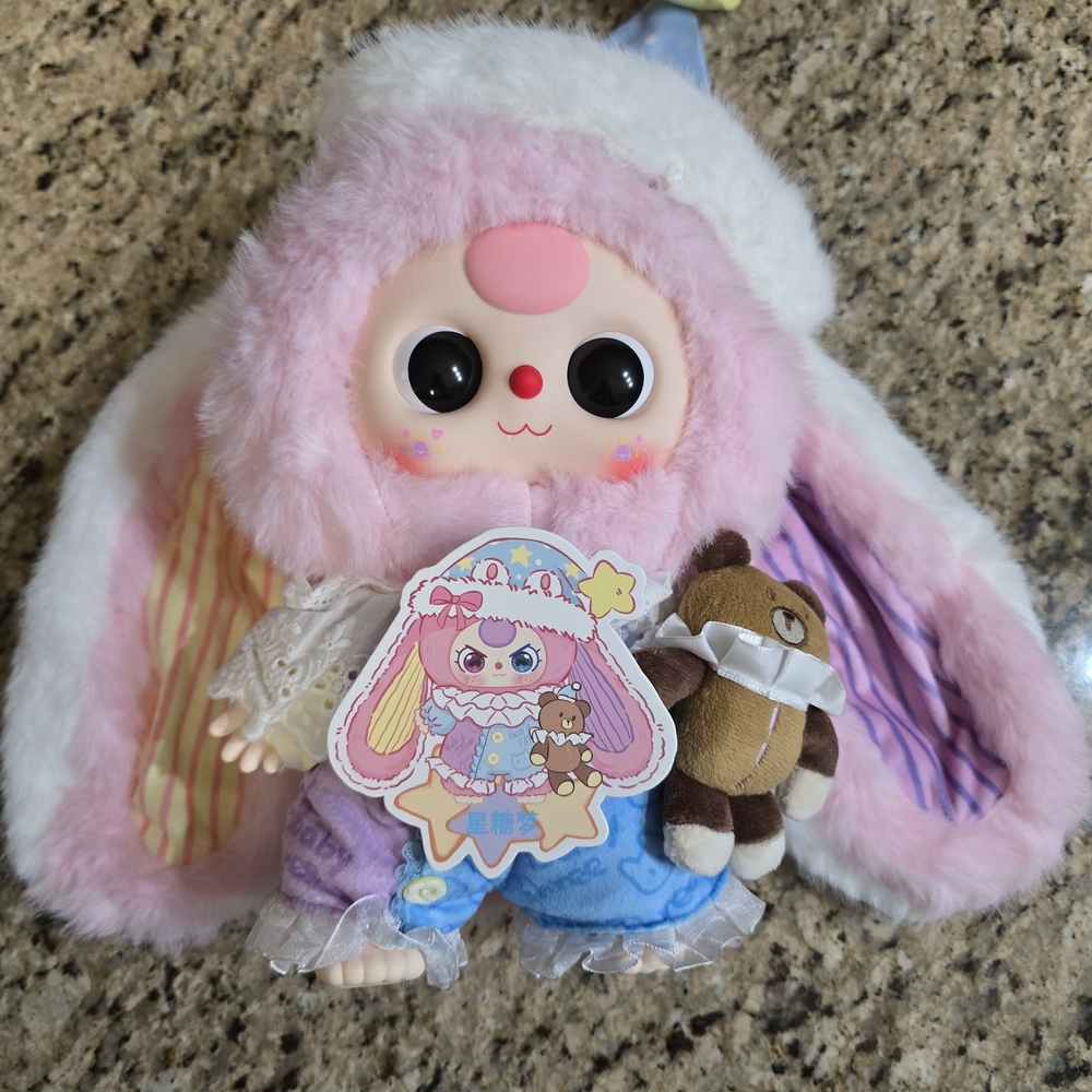 Baby Three Sweet Dreams 400% Pink Bunny
